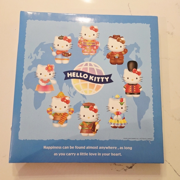 Sanrio Hello Kitty Photo Album 1976 2000 Around The World Nakabayashi Rare VTG